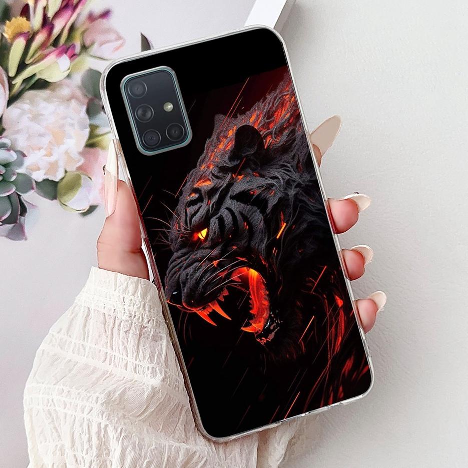Чехол для Samsung Galaxy A31 A51 A71 A315F A515F A715F Новый Роскошный Расписной Чехол Мягкий Силиконовый Чехол Для Samsung A51 A 31 71 Fundas