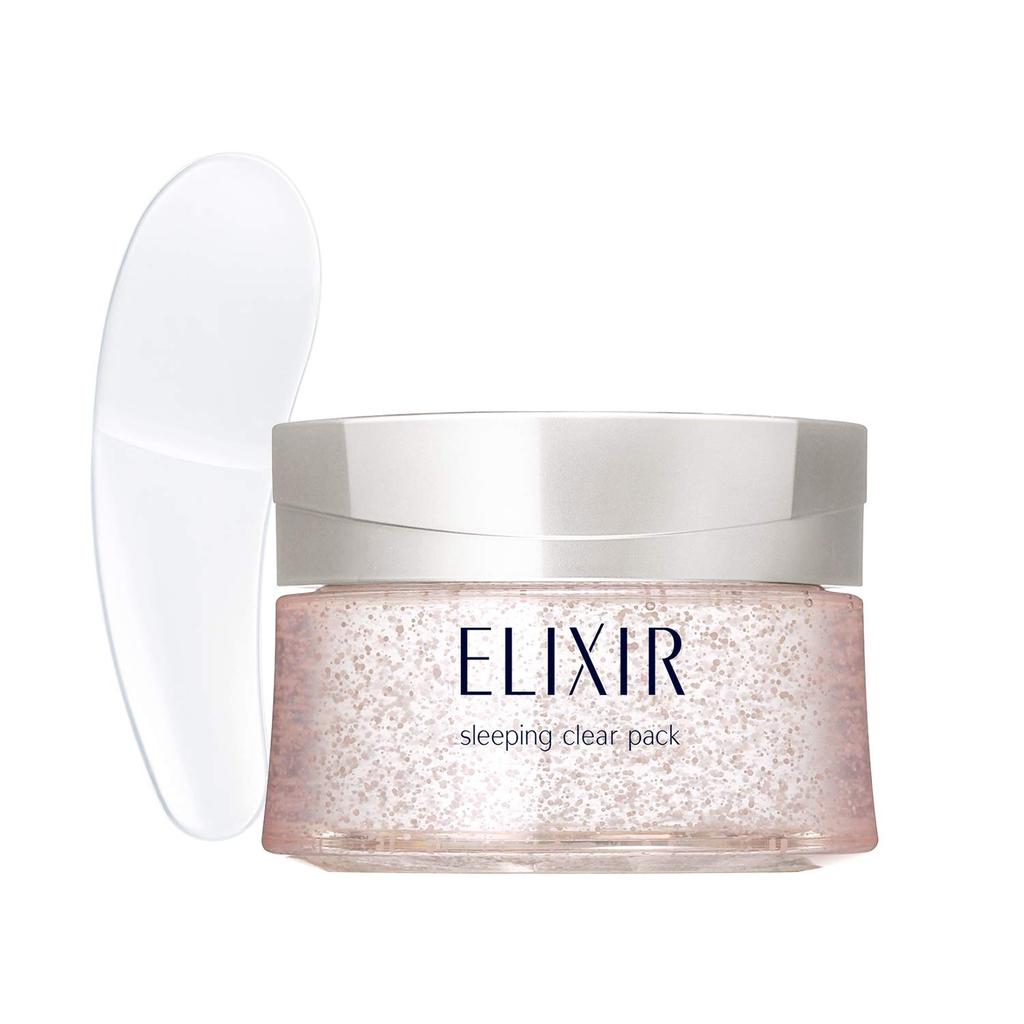 Elixir Brightening Sleeping Gel Pack with a pleasant aqua floral scent [Quasi-drug]