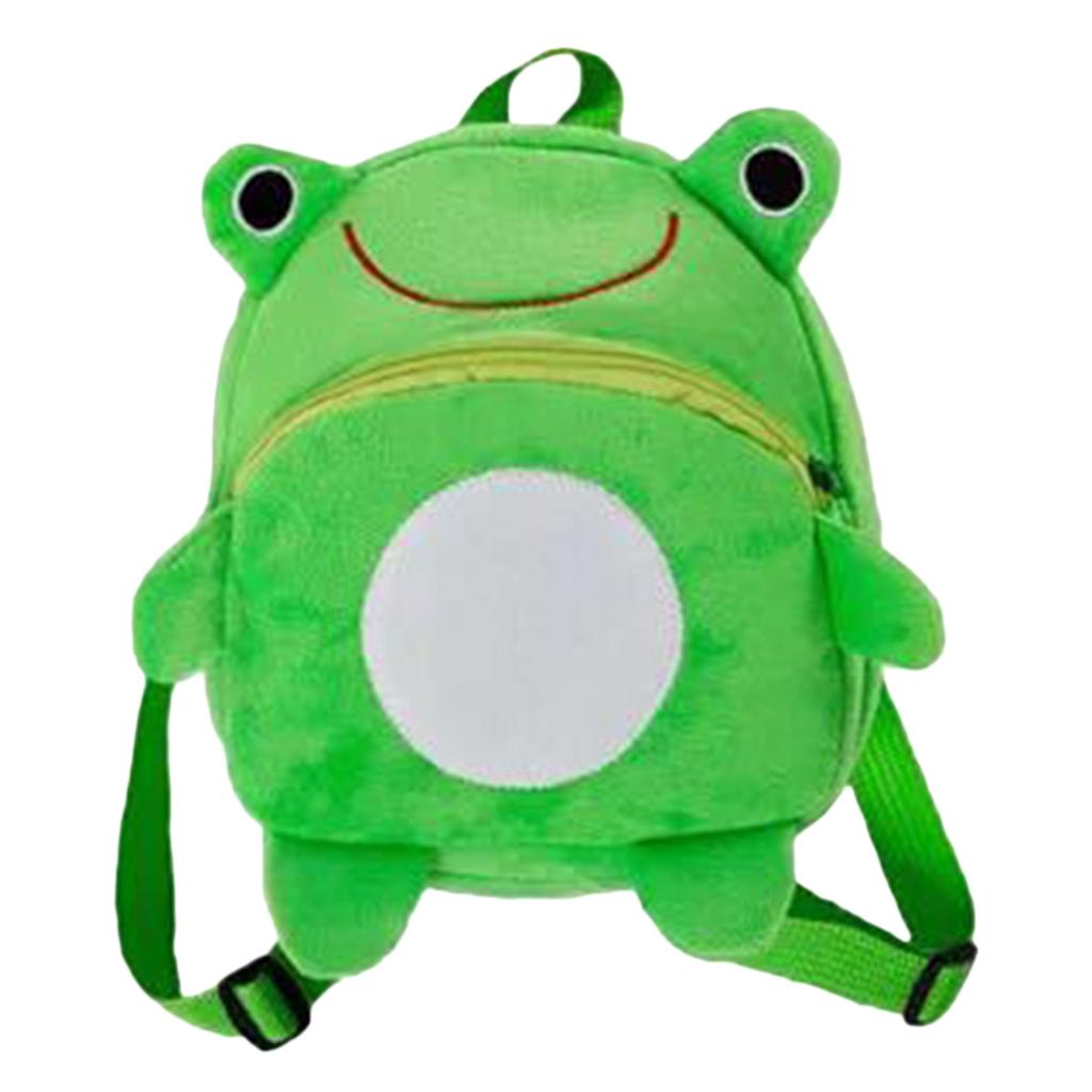 Kid School Bag Backpack Kindergarten Bag Toddler Cute Cartoon Plush Fabric Backpack For Girls Boys Travel School