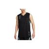 SS23 Basketball Series Logo Print V-Neck Sports Tank Top Men Tops Black FJ6152-010