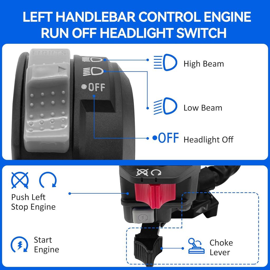 M MATI Выключатель старт-стоп и реле соленоида стартера и разъем и свеча зажигания для Yamaha YFM Big Bear 250/400 Grizzly 350/400/660 Kodiak 400/450 Wolverine 350/450