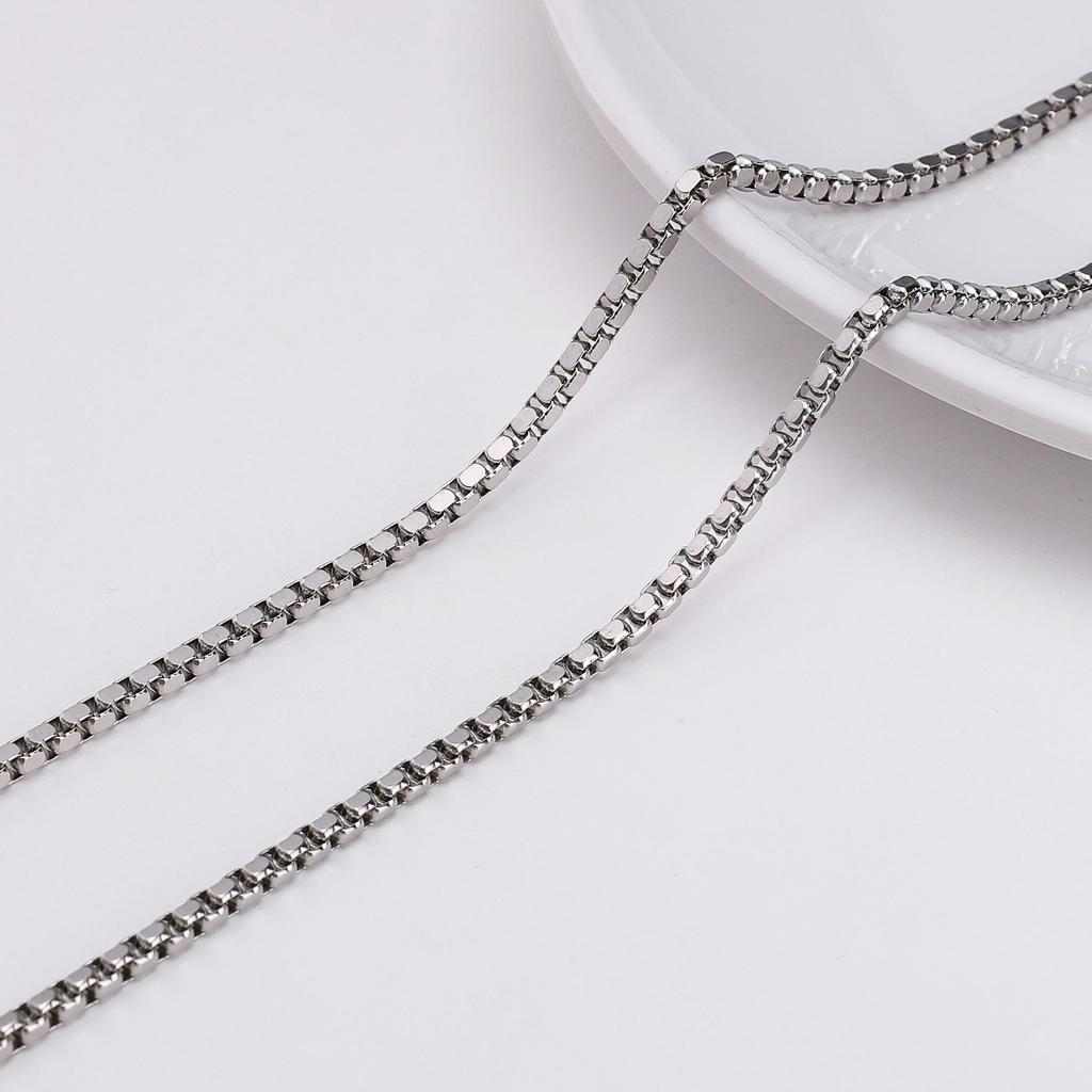1 метр панк-цепи из нержавеющей стали для изготовления украшений своими руками - Прочная и устойчивая к коррозии