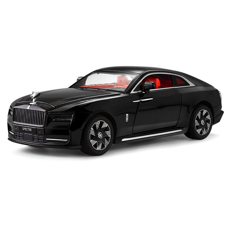 Xinao 1/24 Rolls-Royce Alloy Toy Car with Pull-Back Action, Light, and Sound Simulation.