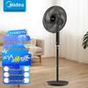 Midea Электрический напольный вентилятор с 7 лопастями, штепсель CN (адаптер в комплекте)