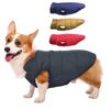 Windproof Dog Coat Waterproof Dog Winter Jacket Warm Dog Vest Cold Weather Pet Apparel with 2 Layers Fleece Lined for Small Medium Large Dogs