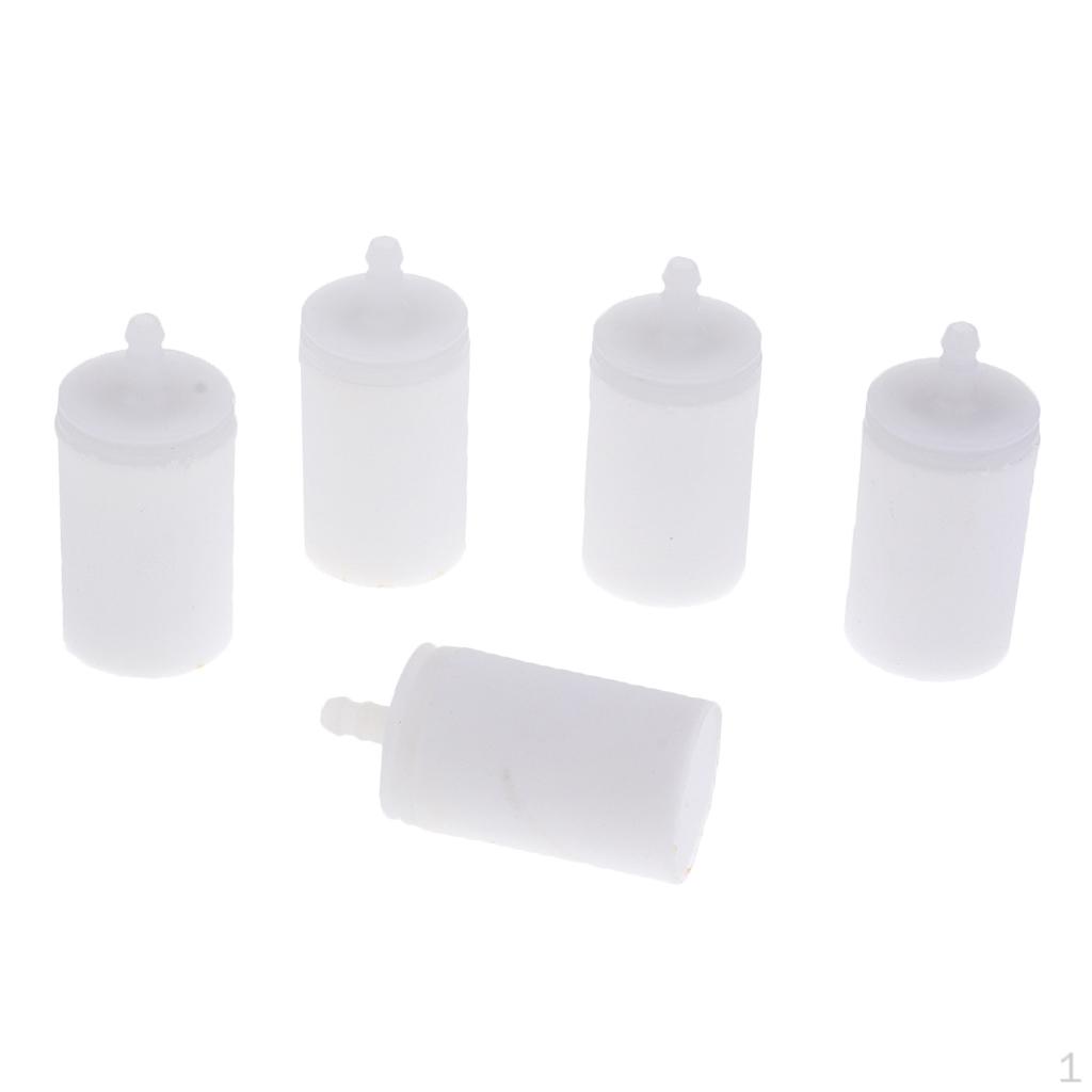 Упаковка из 5 бензиновых топливных фильтров. Подходит для 36, 40, 41, 42, 45, 50.