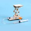 Kids DIY Hydraulic Lift Table Model Kit Students School Projects Educational Scientific Physics Experiment Toys