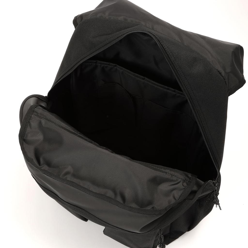 Backpack B4 size storage inch PC storage 32L flap type 1 compartment school bag school backpack Black x Purple x Sky H48 x W33 x D16cm [Adidas] 15.6