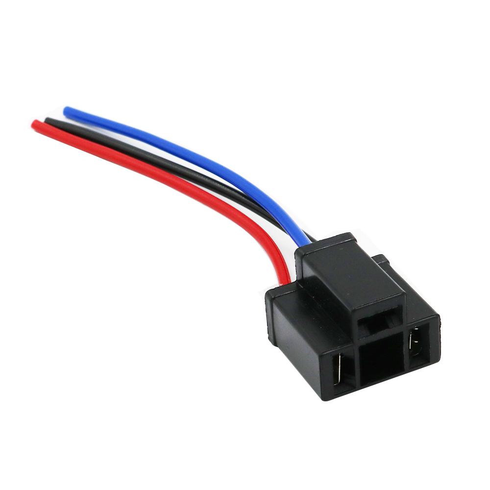 1Pcs H4 H7 H11 H13 H16 5202 Female Adapter Sockets pigtail Wiring Harness Connector Holder Plug For Headlight Fog Light Retrofit