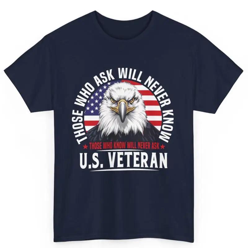 U S Veteran American Flag Eagle VeteranS Day Cotton T Shirt