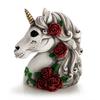 Decorative Money Bank (Unicorn Candy Skull)