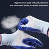 20PCS Nitrile Coated Safety Work Gloves Non-Slip Durable Duty Work Gloves for Gardening Yard Farm Construction Industrial Repair