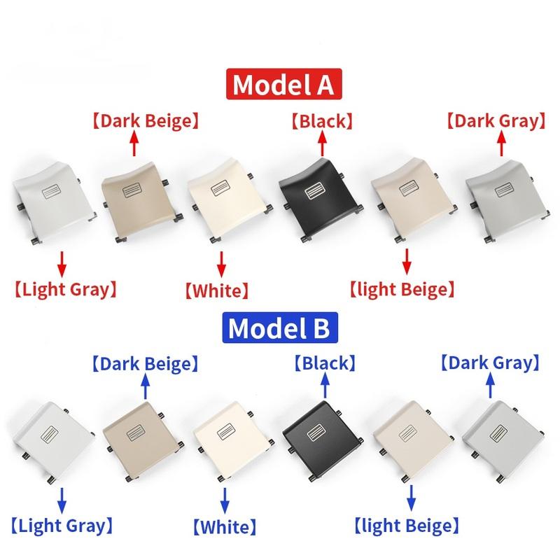For Mercedes W166 W292 W463 Car Sunroof Window Switch Button Cover Plastic for Benz ML GLE GLS