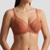 Explosive lace breathable bra fish scale pattern sexy European and American underwear OEM/ODM custom bra