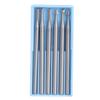 6Pcs/Set 2.35mm Handle Tungsten Steel Milling Cutter Carving Knife Engraving ToolL Size