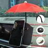 360° Rotation Car Mobile Phone Sunshade Bending Design Auto Phone Umbrella Cover  Car Mobile Use