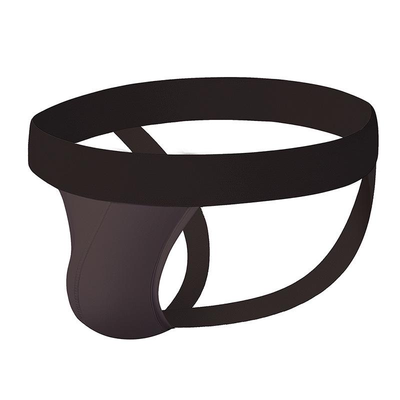 Мужские стринги ADANNU в европейском и американском стиле с низкой талией, однотонные, хлопковые, BP.01