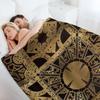 Плед 'Lament Configuration' Сторона А Пушистый Роскошный St Дизайнерские Тяжелые Пледы