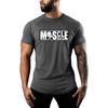 Summer Men's Running Training Clothes Cotton Casual O-neck Short-sleeve Sports Fitness T-shirt