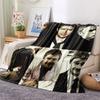 John Watson Printed Flannel Blanket, soft throw for bedroom sofa, washable, fan merchandise, great gift.