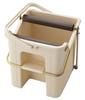 Yamazaki Sangyo Mop Wringer Compact and Daily Clean Tough Squeezer DX Bucket, Lightweight, (181582)