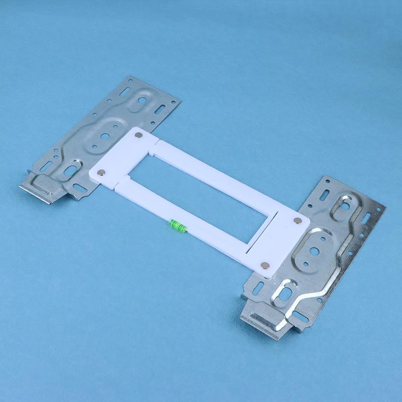 Универсальный настенный регулируемый кронштейн для внутреннего блока бытового сплит-кондиционера с уровнем