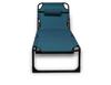 Neon Blue Deckchair