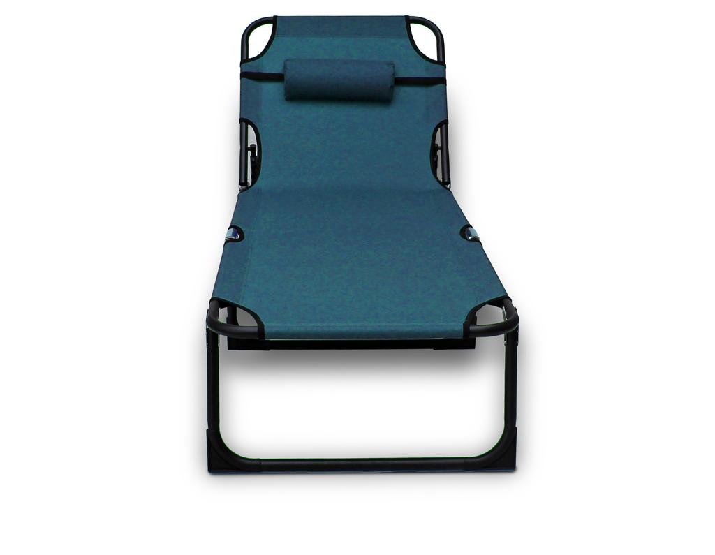 Neon Blue Deckchair