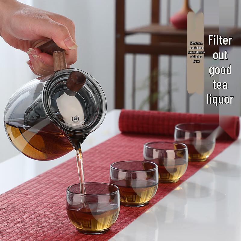 YUZUN Heat-Resistant Glass Teapot Set