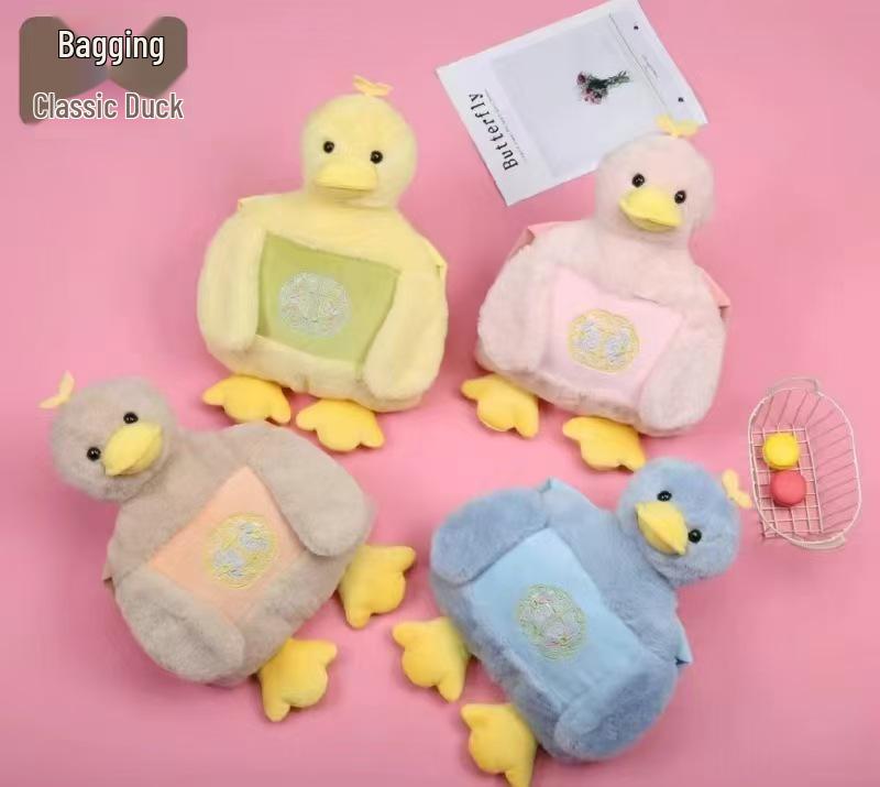 Автоматическая электрическая плюшевая мультяшная грелка для рук с безопасным отключением