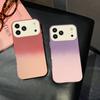 Матовый защитный чехол с градиентом для камеры для iPhone 17 16 15 14 13 Pro Max, 2-в-1, большое окно, противоударный бампер, чехол для телефона