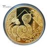 2025 Snake Commemorative Coin Chinese New Year Collectible Iron Coin Year of The Snake Badge Coin for Wealth And Good Luck