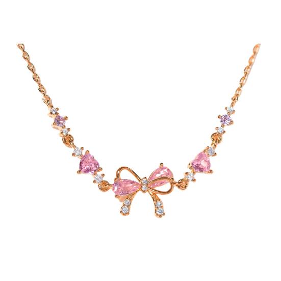 Женский браслет в форме сердца и цветка с кубическим цирконием, регулируемая длина, подарок на день рождения, праздник, годовщину, браслет на запястье, женские украшения