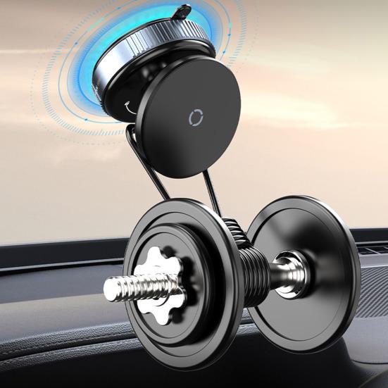 Magnetic Car Phone Strong Magnet Suction Holder 360 Degrees Rotation Cup Mount for IPhone