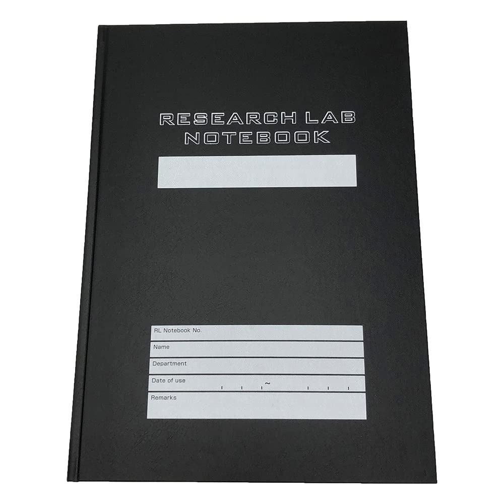 KOKUYO Notebook for Research Records, Research Lab Note, Hard Cover, A4, 80 Sheets, No-LB208HS