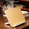 R20 Wood Multi-position Adjustable Reading Stand & Bookshelf with Bookend & Book Holder Desktop Laptop Support Rack