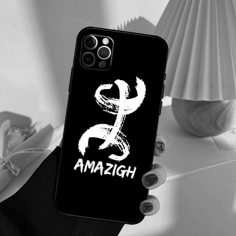 Амазигский Символ Берберская Академия Чехол Для iPhone 11 12 13 14 15 16 Pro Max Чехол Для iPhone 13 12 Mini XR X XS Max Plus