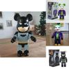 Charming Bearbrick 400% Building Blocks Bear Toy Action Figure Perfect For Decoration