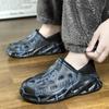 Новые мужские водонепроницаемые тапочки женские мужские меховые сабо зимние мужские садовые туфли уличные противоскользящие мюли мягкая домашняя обувь для дома