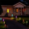 1/2/4PC Solar Reed Lamp Bubble Stick RGB Colorful Acrylic Courtyard Park Scenic Area Lawn Garden Insertion Landscape Lamp