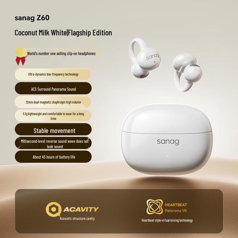 Sena Z60S Open-Ear Clip Bluetooth Headset