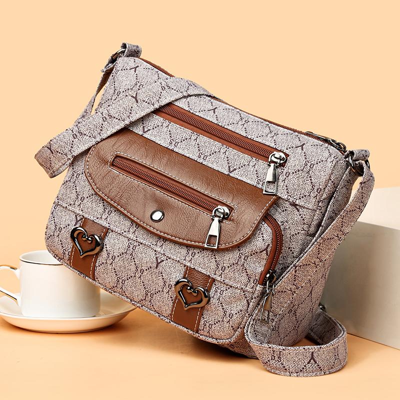 Old Style One Shoulder Wallet Handbag Crossbody Bag High-quality Women's Bag Design Multi Bag Women's Cross Shoulder Bag