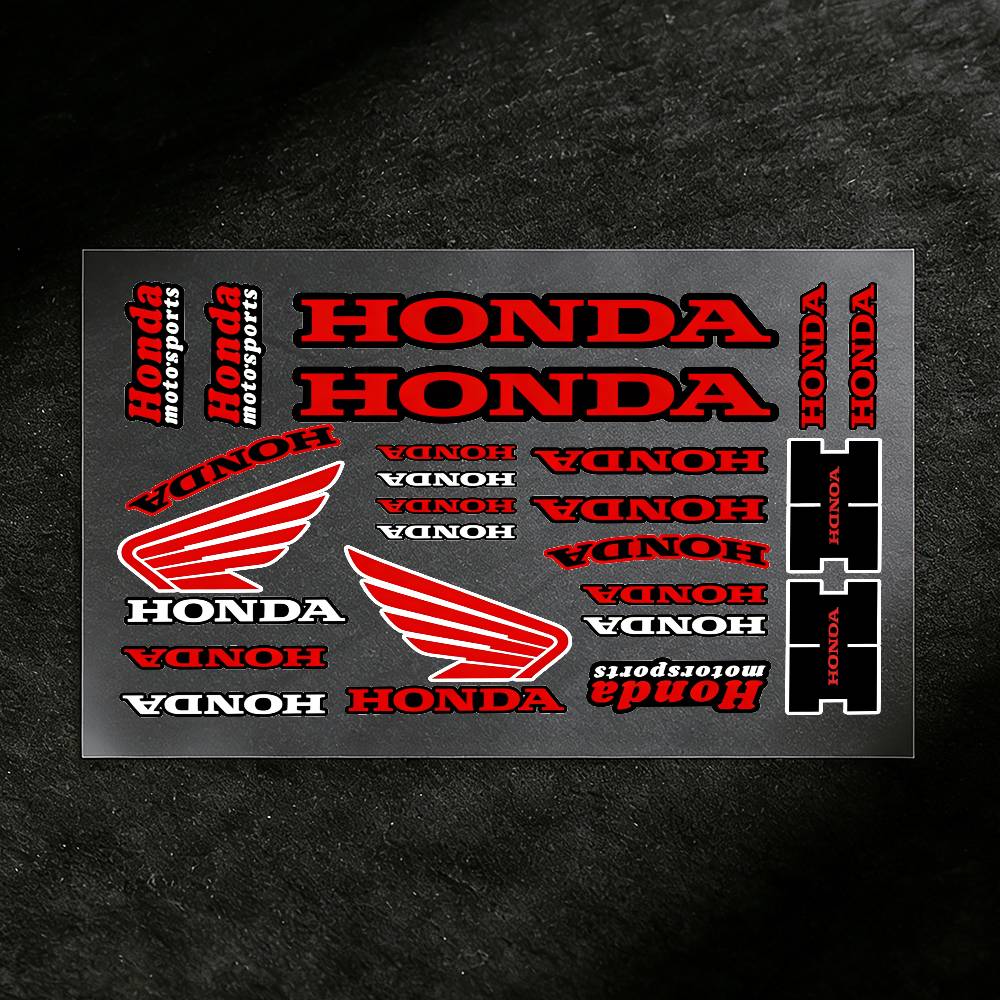 Для HONDA Наклейки Мото Наклейка Кузов Авто Бампер Окна Мотоцикл Ноутбук Стены Виниловая Наклейка Авто Тюнинг Аксессуары
