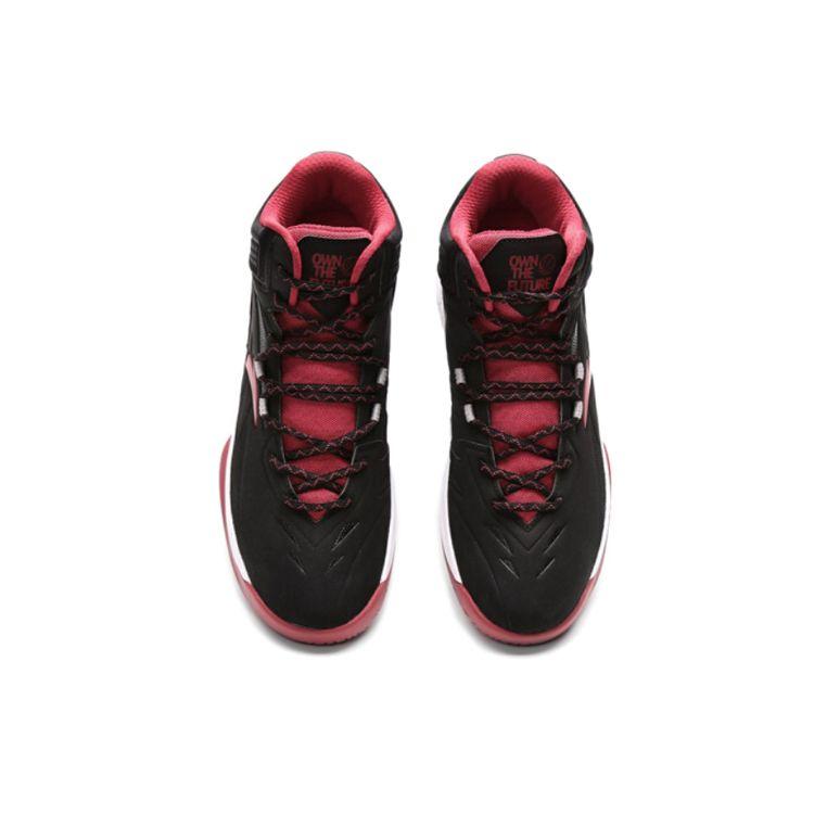 Anta Баскетбольная серия Ткань Синтетическая кожа Амортизация Нескользящие Износостойкие Поддерживающие Баскетбольные кроссовки средней высоты 91631101-3