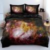 Комплект постельного белья Luxury Galaxy Dark Blue Twin Full Queen King Size, комплект постельного белья Shining Stars Starry Sky для детей и взрослых