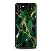 Акварельный мраморный чехол для телефона для Samsung Galaxy S26 Ultra S25 Plus S24 FE S23 S22 5G S21 S20 Черный мягкий
