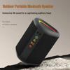 Портативная Bluetooth-колонка Saiberis 5.3 TWS с цветной подсветкой и мини-сабвуфером