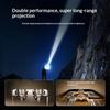 Портативный светодиодный фонарик с USB-зарядкой, два режима освещения, аккумулятор 1200 мАч, для кемпинга, походов, дома, экстренных случаев