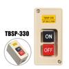 TBSP-330 Switch 3 Phase 3.7Kw 30A ON/OFF Lock Tend Waterproof Power Push Button Switch Station for Textile Machinery Equipment