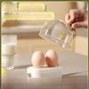 Compact Multi-Function Egg Cooker for Dormitory and Home - Perfect for Hot Spring and Boiled Eggs, Single-Serve Breakfast Essential.